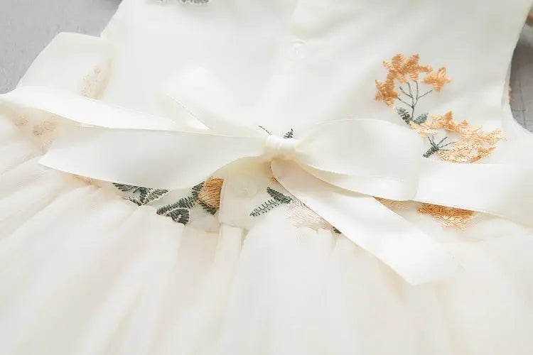 Infant Princess Dress for Girls Mesh Summer Girl Dress One Piece Toddler Clothes Boutique Clothing Girls Fashion First Year