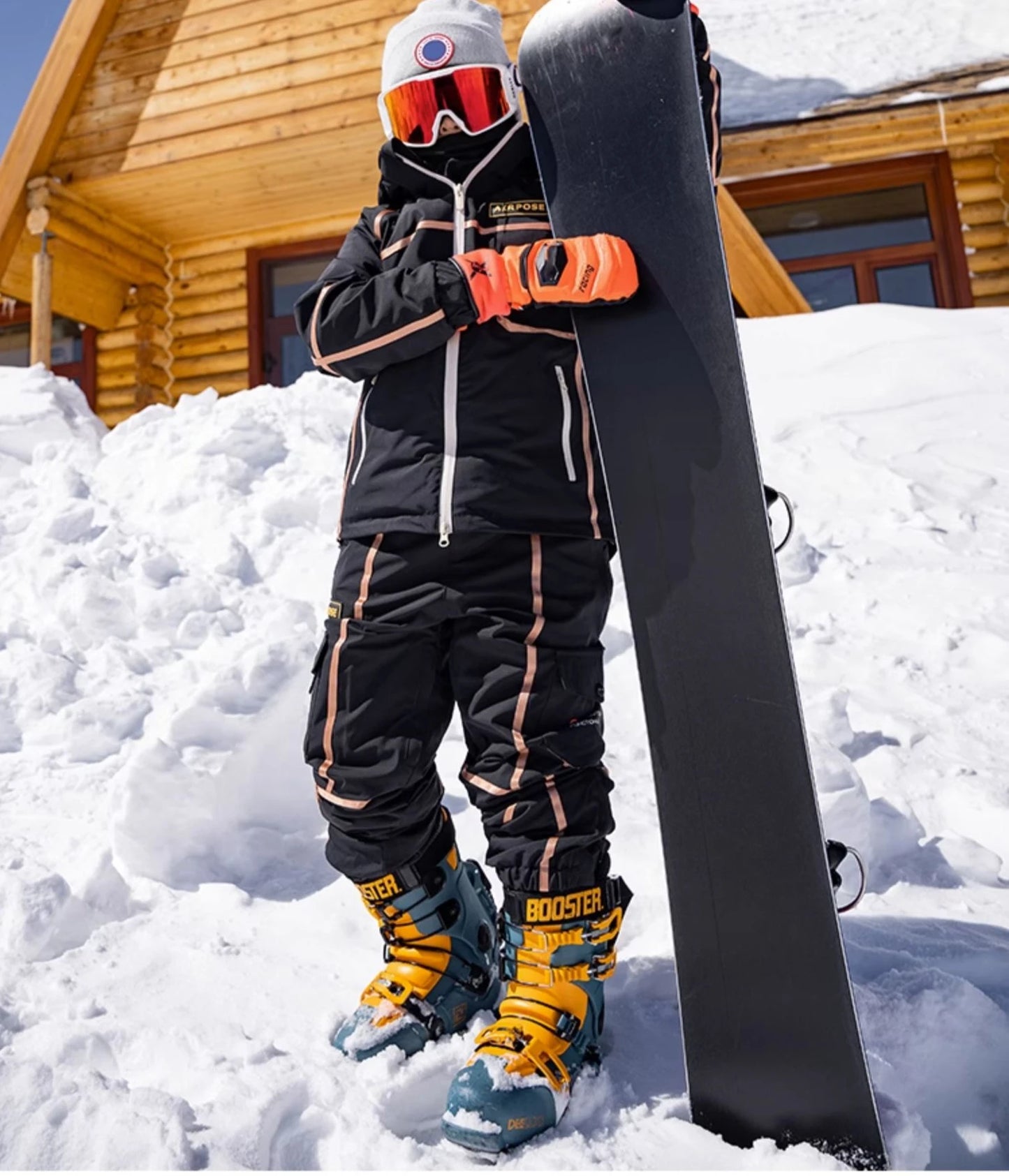 2024 New Children Ski Suit Girls Boys Winter Outdoor Windproof Snowboard Jacket Pants Warm Kids Waterproof Skiing Set