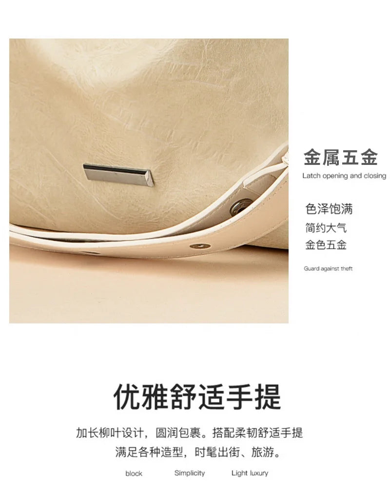 High Quality Big  Volume  Women Handbag Luxury Women Bag Side Pockets Design Tote Bag PU Leather Totes Shoulder Bags Ladies Bags