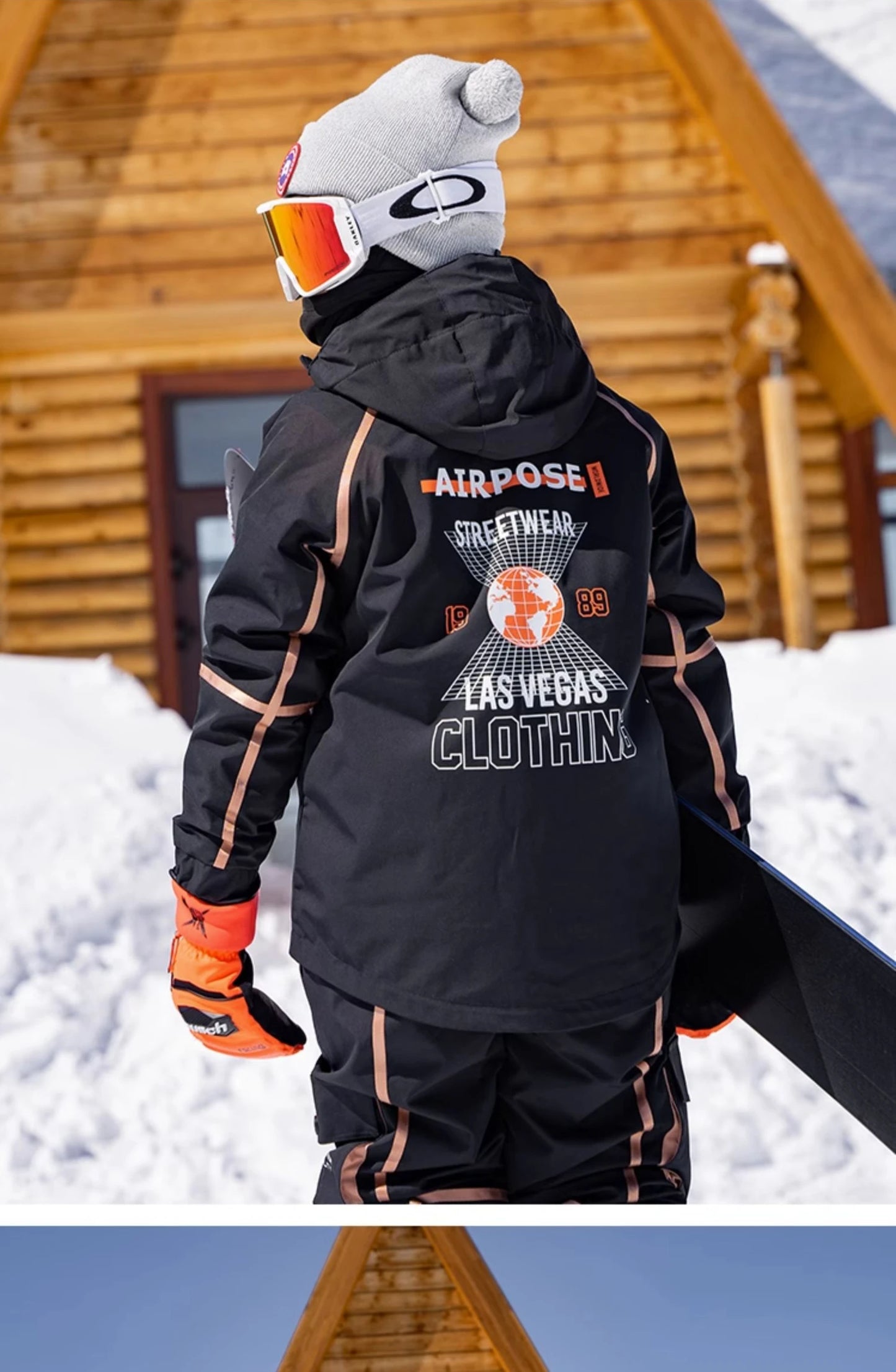 2024 New Children Ski Suit Girls Boys Winter Outdoor Windproof Snowboard Jacket Pants Warm Kids Waterproof Skiing Set