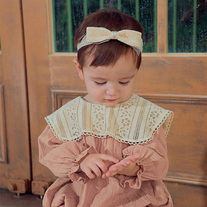 2024 New Spring Sister Clothes 0-3Yrs Kids Princess Dresses Toddler Baby Bodysuits Long Sleeved Cotton Baby Girls Party Dress