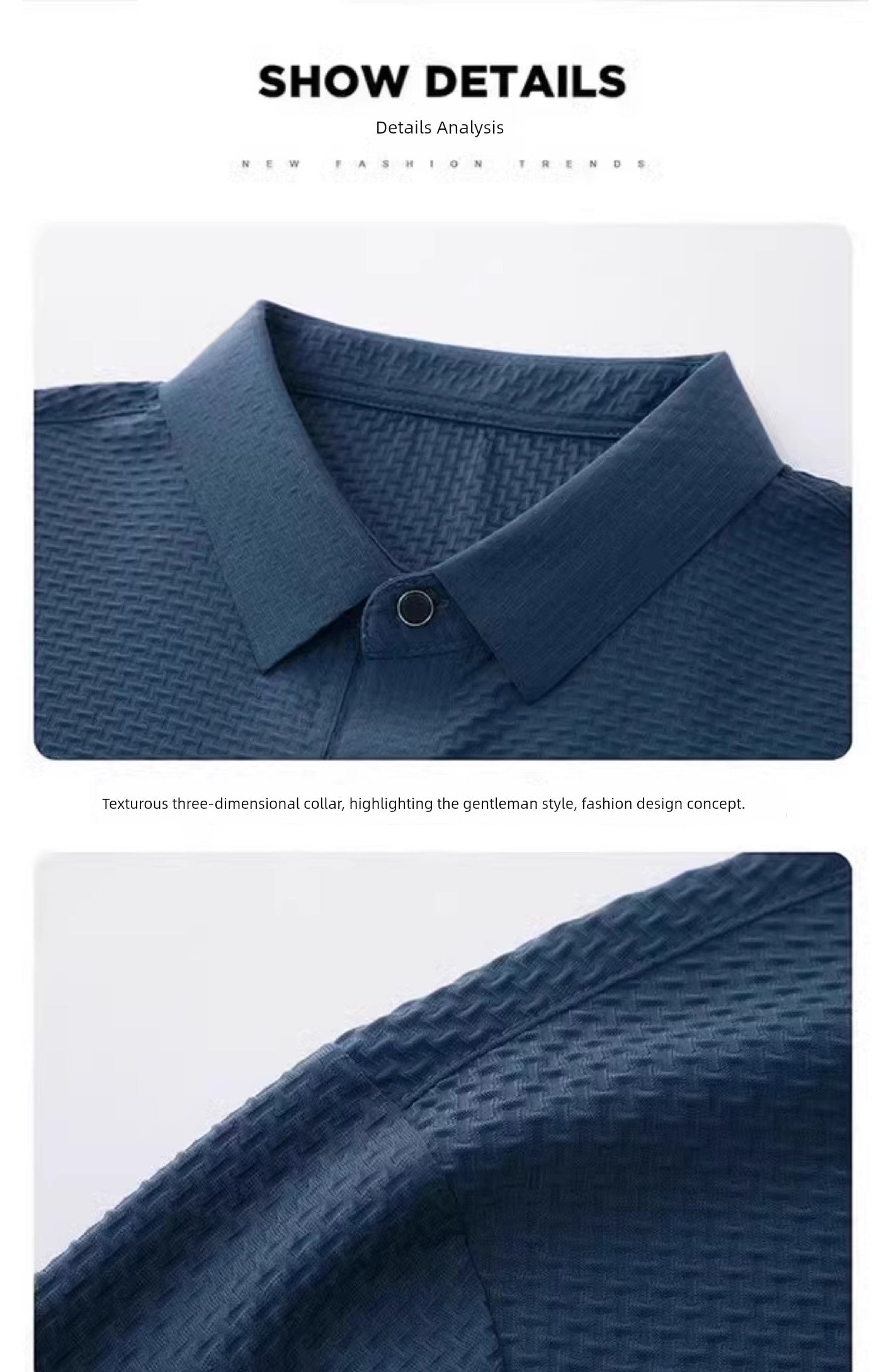 Summer Golf Ice Silk Short Sleeve T-shirt Men's Shirt Collar Polo Shirt Quick-Drying Mesh Pure Color Cool Feeling Breathable Half Sleeve