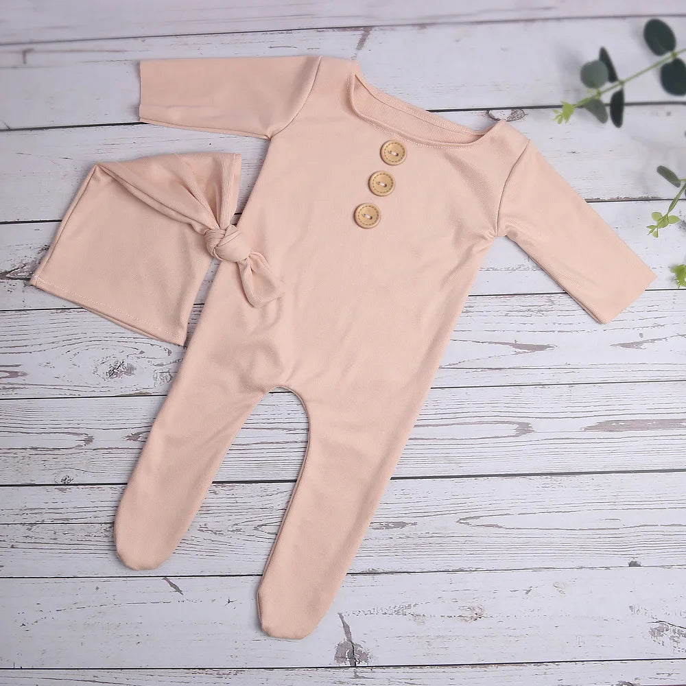 Newborn Photography Props  Baby Costume Hat New Born Baby Fotografia for Girls Boys Clothes Photography Clothing