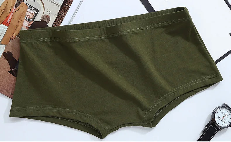 Youth Underwear for Men Cotton Breathable Boxer Shorts Boy Sports Comfortable Aro Pants Teenager Sleepwear Home Bottom Lingerie