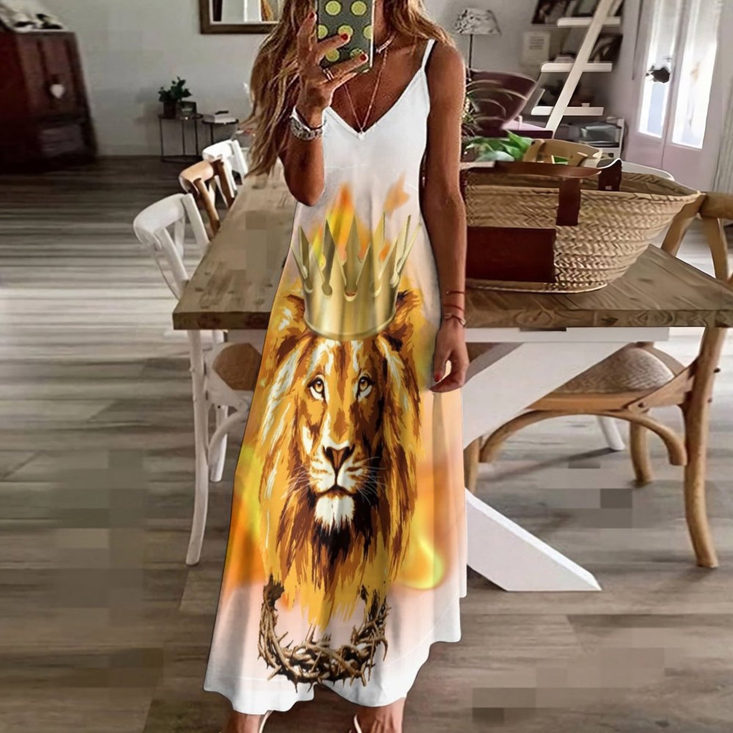New The Lion of Judah Sleeveless Dress elegant party dresses for women 2023 wedding dresses for parties prom dresses 2023