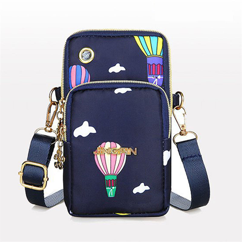 Female Messenger Purse Lady Wallet Waterproof Nylon Women CrossBody Bag Woman Small Shoulder Bags Mobile Phone Bags Mini Bolso