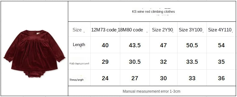 KS AW Children's Clothing Toddler Girls Velvet Patchwork Mesh Dresses Newborn Baby Christmas Rompers Lace Jumpsuit Climbing Suit