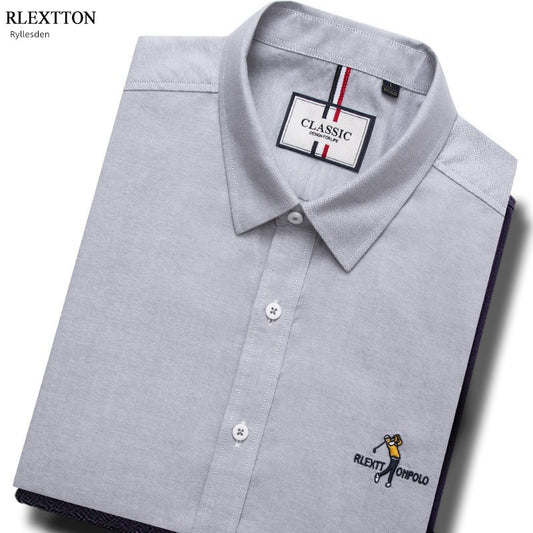 Golf Cotton Casual Brand Men's Short-Sleeved Shirt