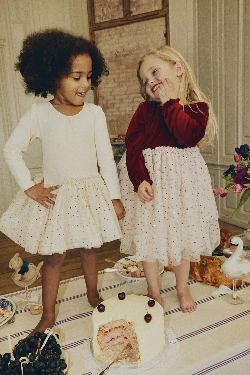 KS AW Children's Clothing Toddler Girls Velvet Patchwork Mesh Dresses Newborn Baby Christmas Rompers Lace Jumpsuit Climbing Suit