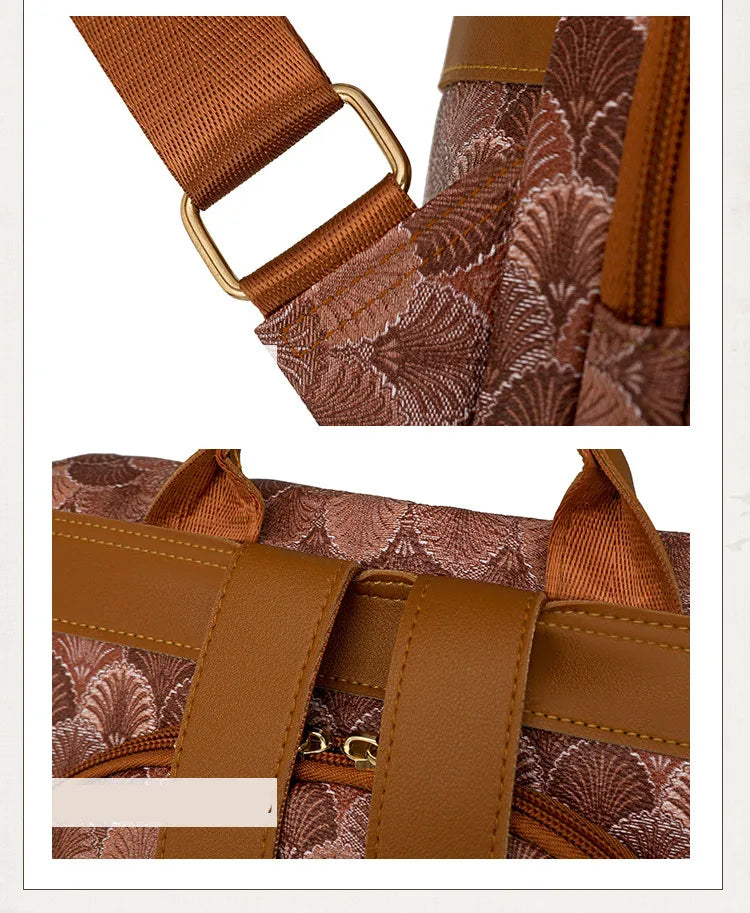 Anti Theft Design Women's Backpack Fashion PU Leather Backpack School Bags for Teenagers Girls Large Volume Leisure Travel Bag