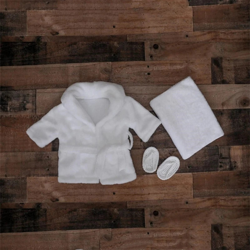 YYD Baby Plush Robe Sleepwear Boys Girls Autumn Winter Clothing Long Sleeve Bathrobe