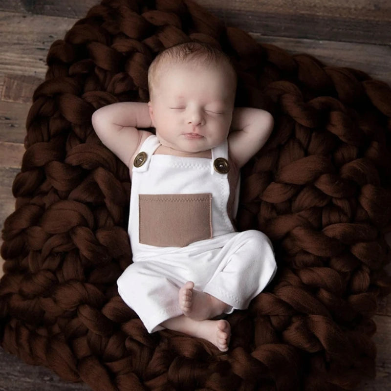 Newborn Baby Girls Photography Props Photography Outfits Romper Pants Clothing Newborn Boy Photo Picture Pants