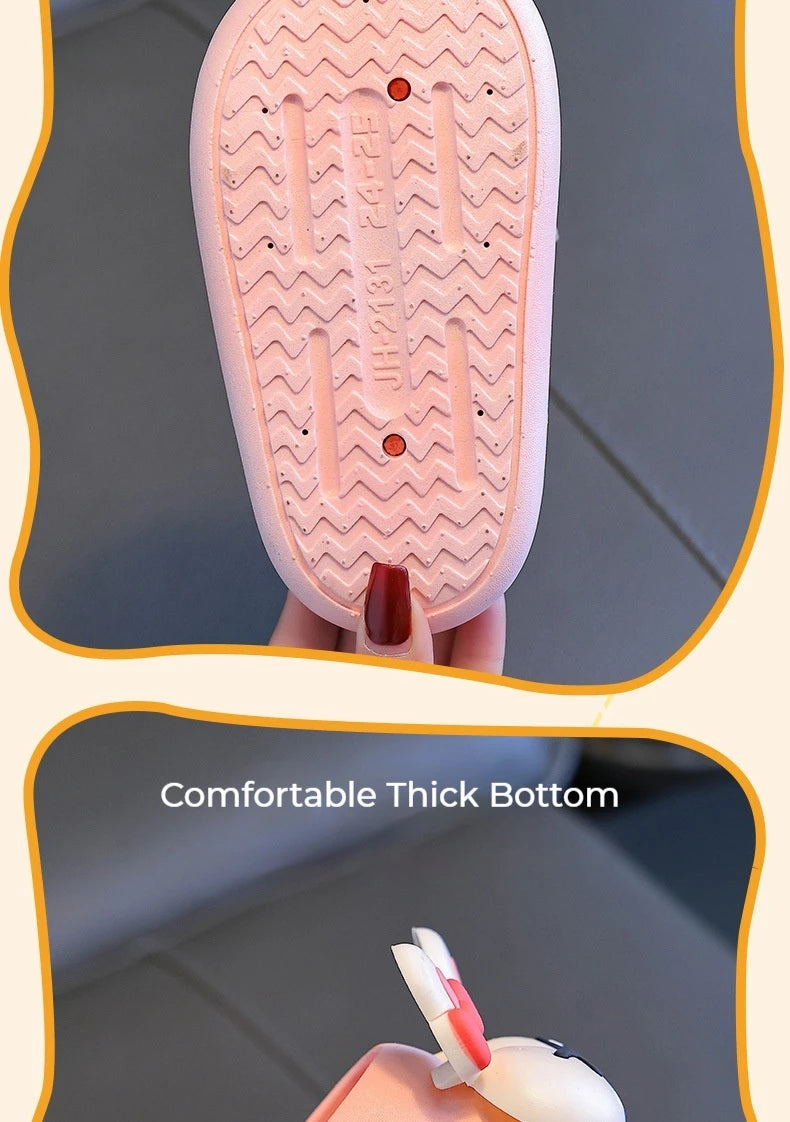 Summer Children's Sandals Slippers for Boys  Girls Baby Non-Slip Soft Bottom Indoor Bath Parent-Child Children Sandals soft gift