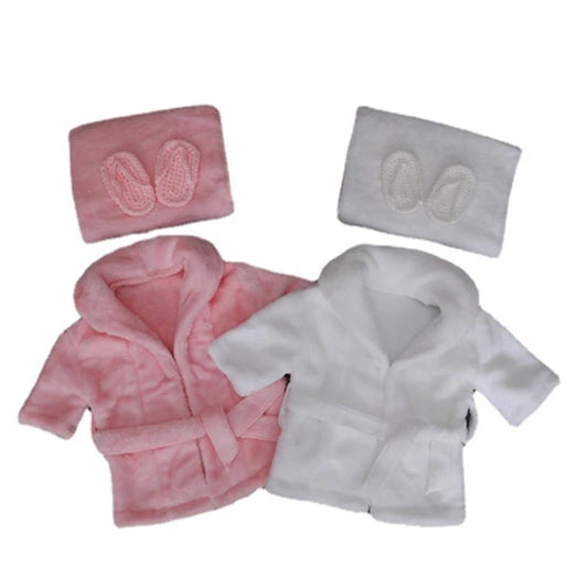 YYD Baby Plush Robe Sleepwear Boys Girls Autumn Winter Clothing Long Sleeve Bathrobe