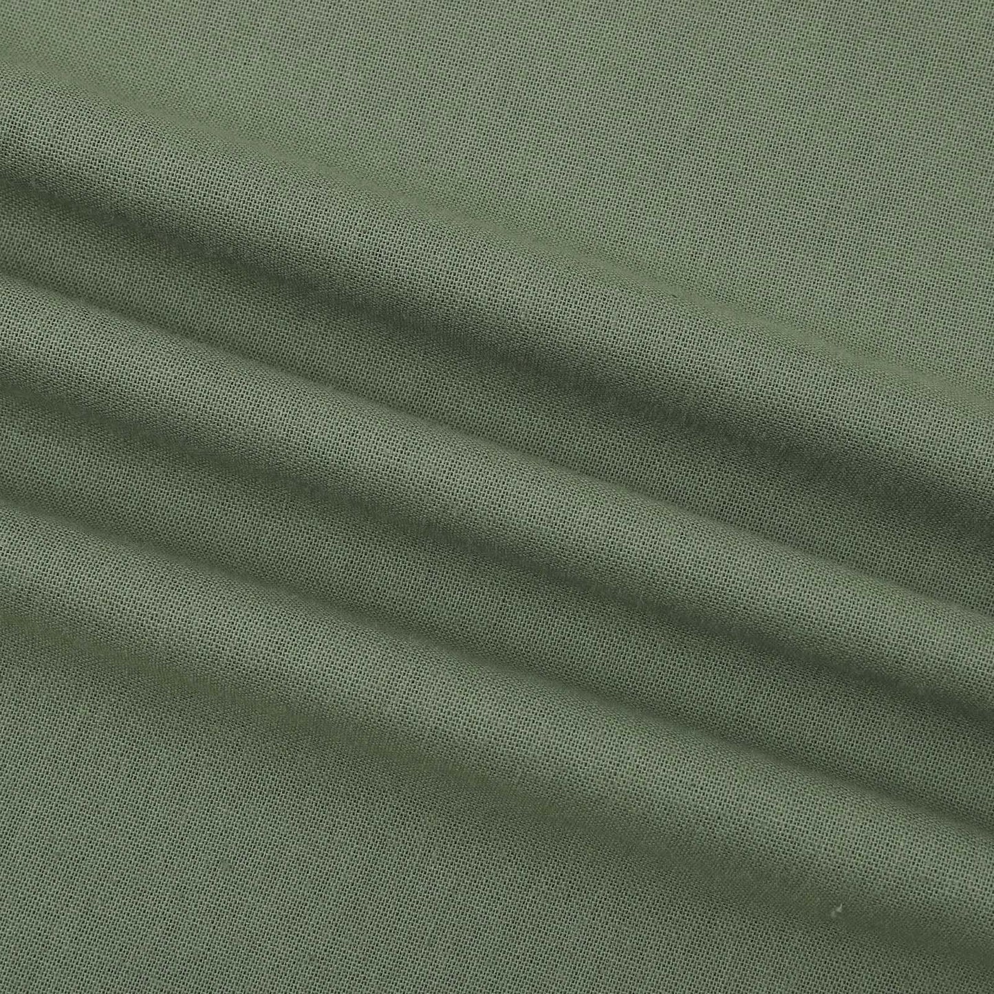 Women's Solid Color Casual Long-sleeved Mid-length Jumpsuit   RSTOCK