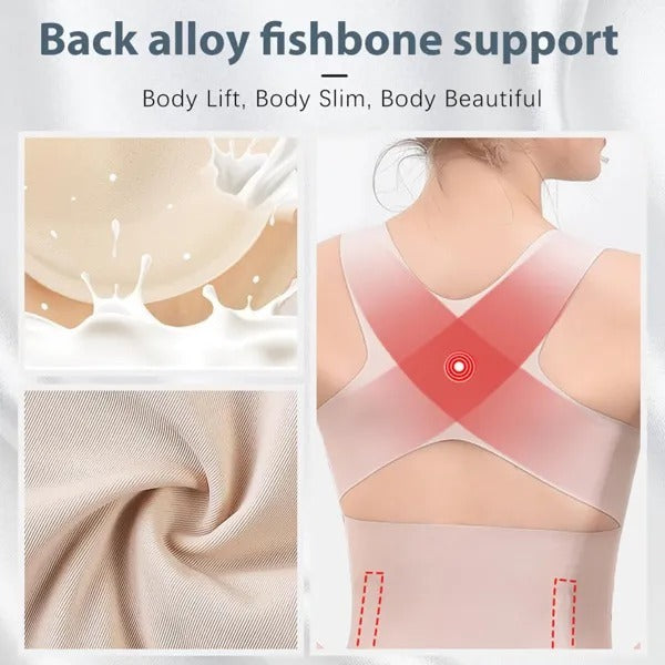 1 Pack Waist Training Women With Breast Pads Waist Corset Sports Belt Hourglass Body Shaper Adjustable