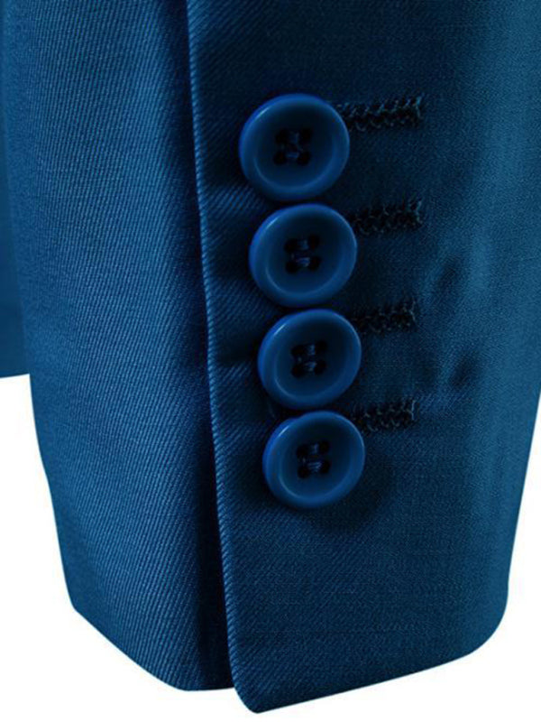 Men's Light Business Long Sleeve Blazer MSTOCK-SB